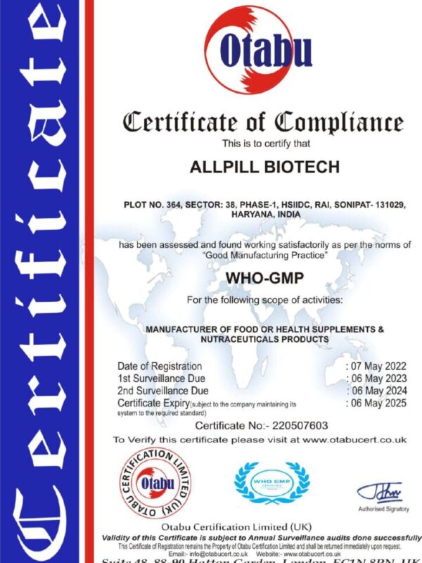 ALLPILLBIOTECHWHOGMP